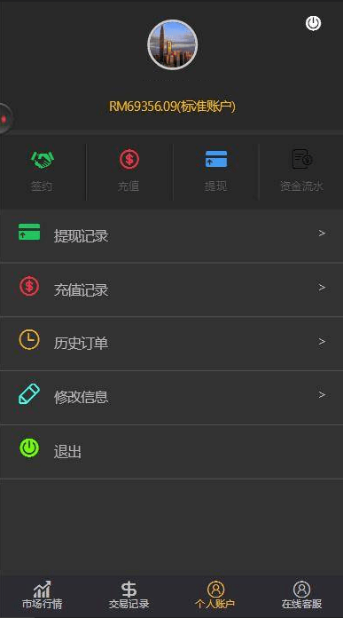 【优选源码】双语言华设财富微交易,时间盘,修复K线 - 截图3