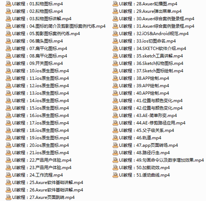 【优选源码】移动端APP UI设计教程(51集) - 截图2