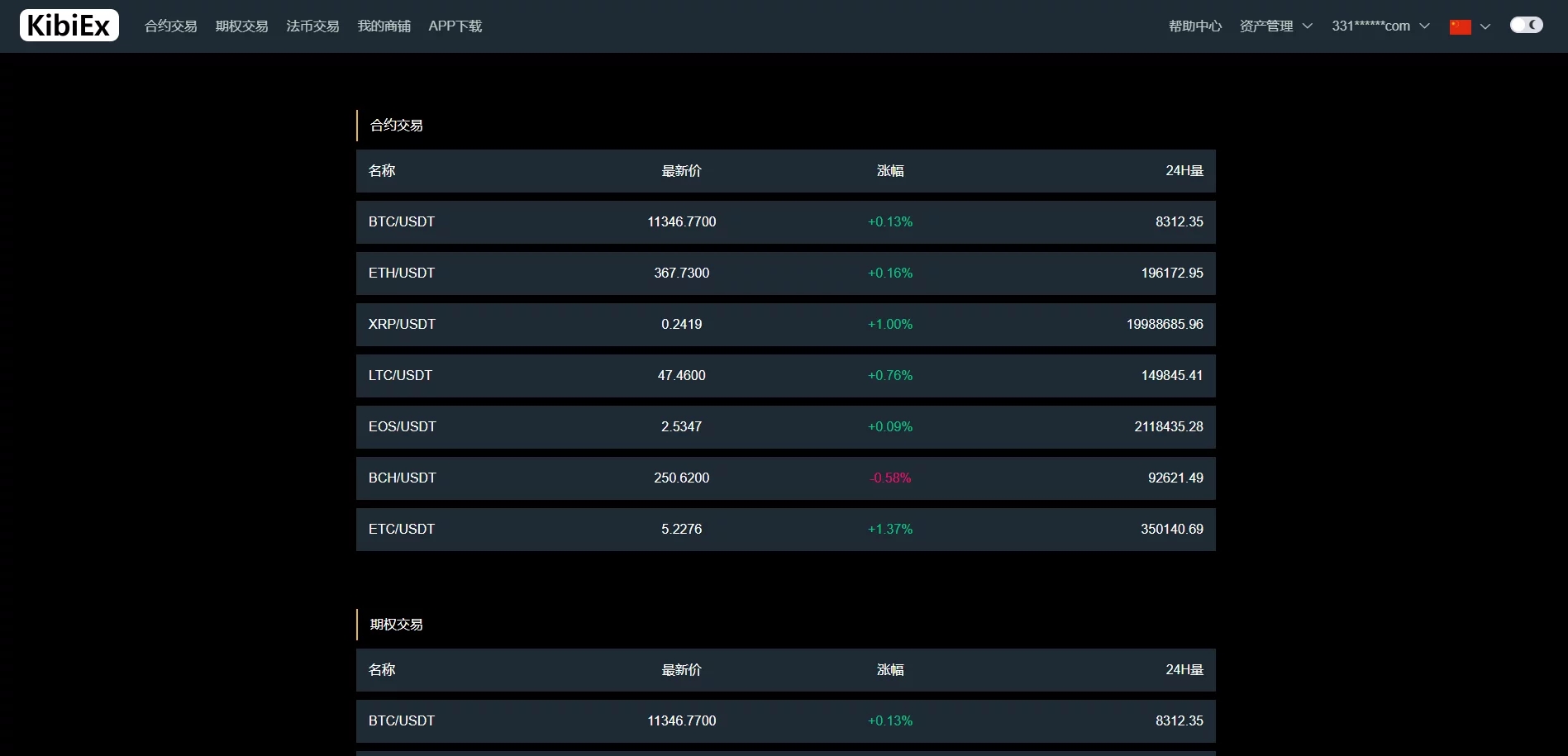 【优选源码】 修复版BBANK虚拟币交易所 仿火币秒合约带划转带商铺的多语言源码下载 - 截图8