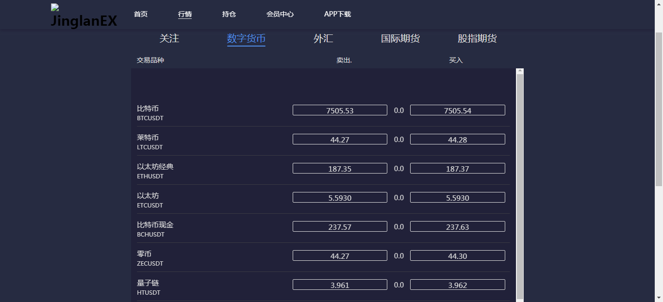 【优选源码】其他站长亲测金融理财交易所系统pc+wap源码 - 截图3
