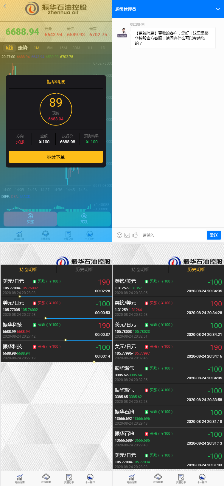【优选源码】石油振华控股+微盘二开ui完整版源码+K线正常+不卡顿+文字教程 - 截图2