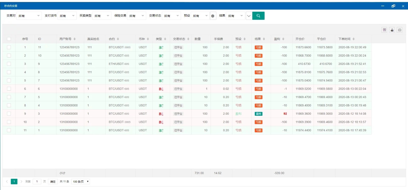 【优选源码】 2021交易所多语言区块链 完整数据 币币交易 秒合约交易 杠杆交易 虚拟币行情交易的源码下载 - 截图12