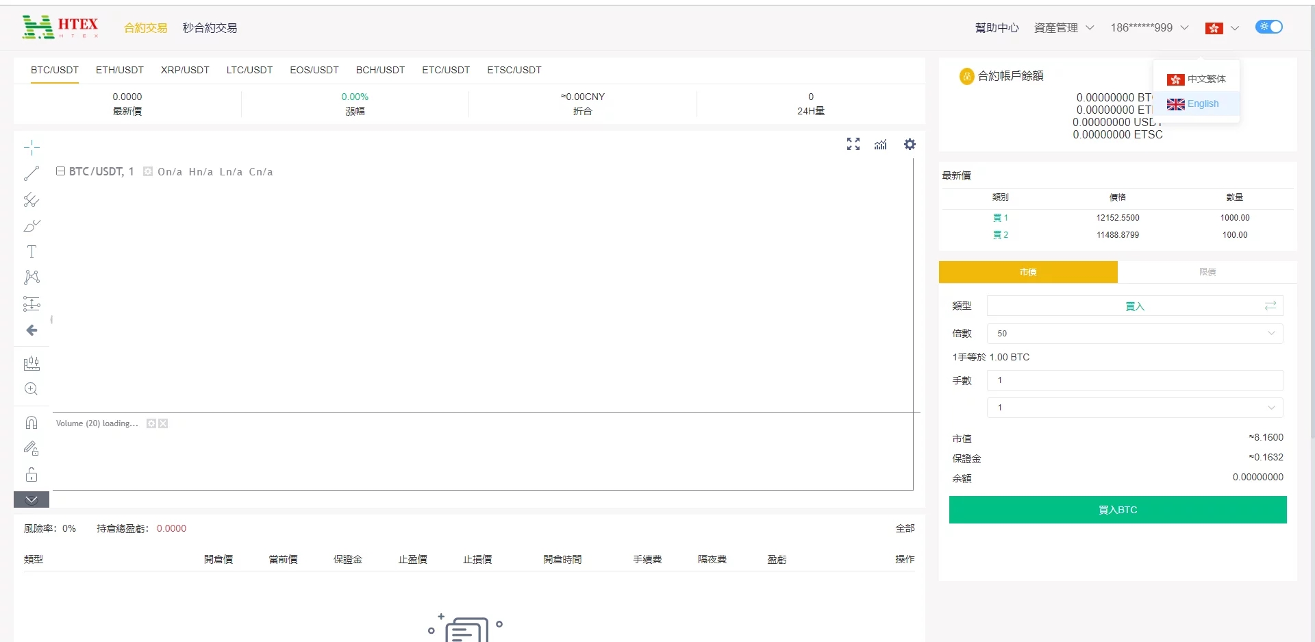【优选源码】 2021交易所多语言区块链 完整数据 币币交易 秒合约交易 杠杆交易 虚拟币行情交易的源码下载 - 截图1