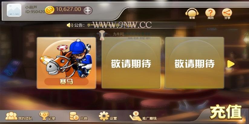【优选源码】H5赛马娱乐游戏 源码 - 截图7