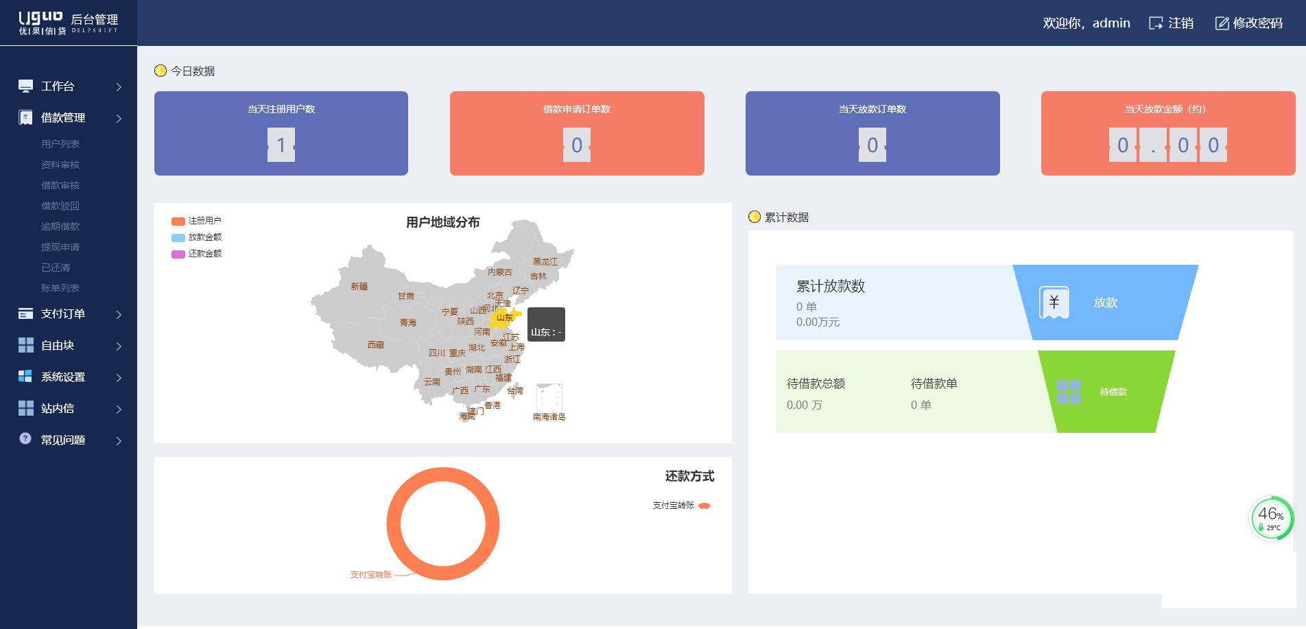【优选源码】(运营版本)小额借贷 贷款系统源码 - 截图7