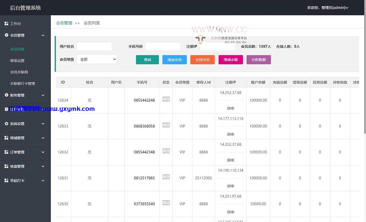 【优选源码】二开越南语投资理财金融理财众筹程序 - 截图3