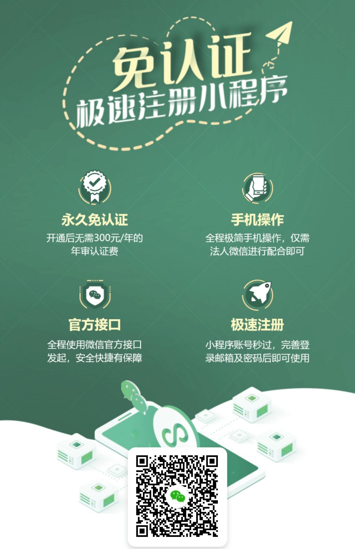 【优选源码】微信小程序免300元认证费 无需年检/年审 - 截图2