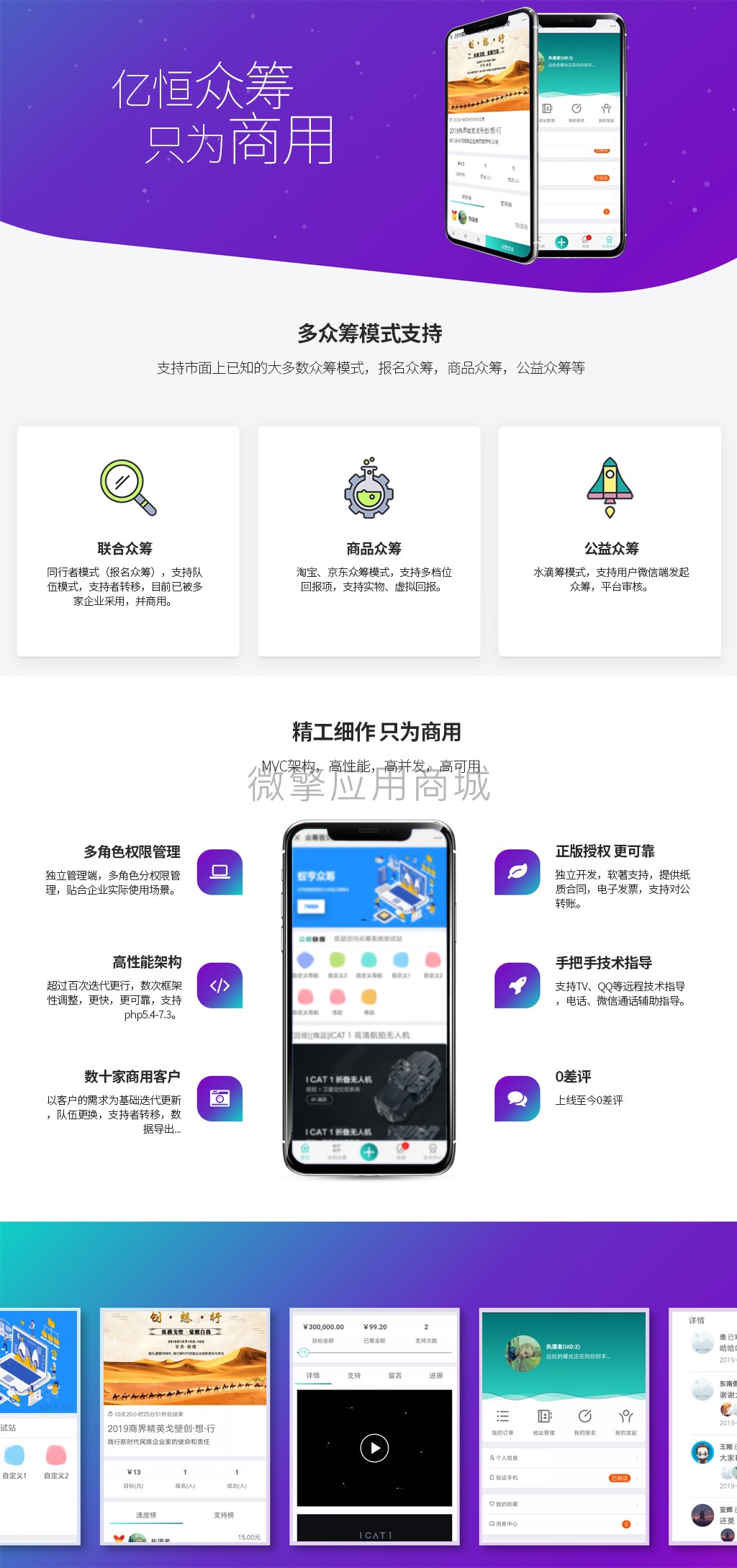 【优选源码】【功能模块】首发亿恒众筹v2.9.54源码 - 截图1