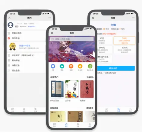 【优选源码】草莓CDMS原创内容分销系统-微信小说平台系统v1.0 - 截图1