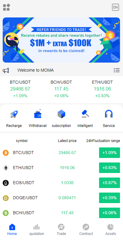 【优选源码】全开源代码白色UI界面虚拟币交易所系统源码,USDT/BTC加密货币交易所平台,虚拟币微交易币币合约交易 - 截图1