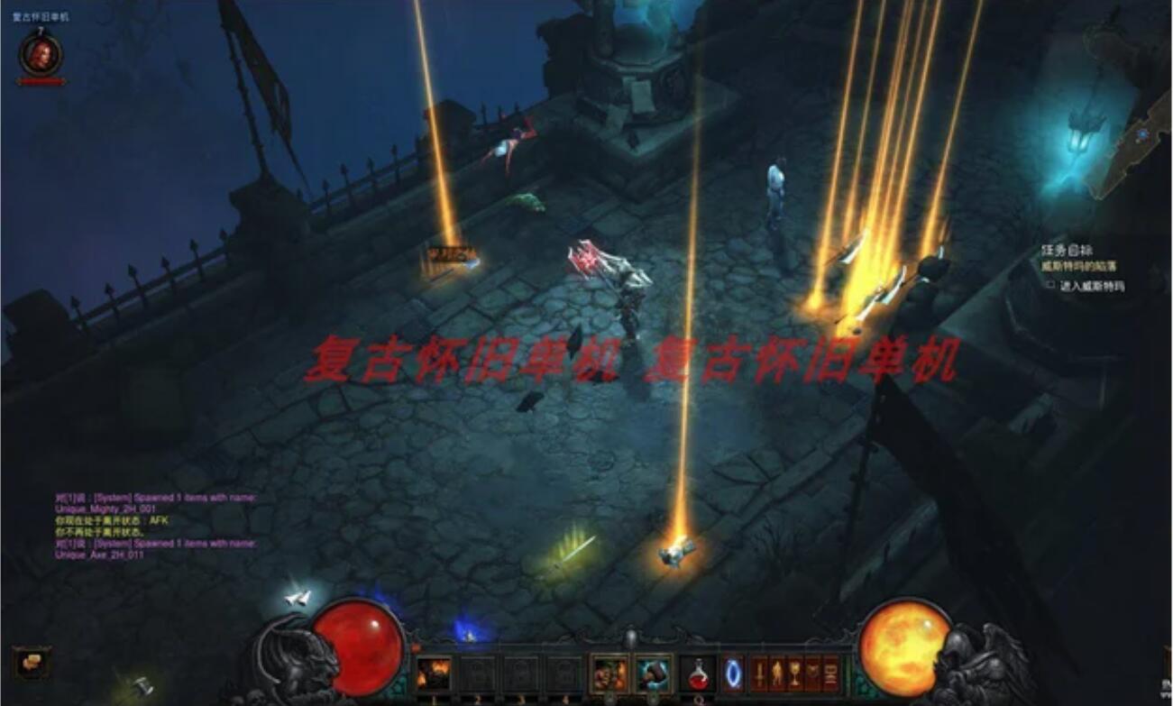 【优选源码】暗黑破坏神3 双版本 NS版+PC版 免虚拟机一键单机端源码 - 截图2