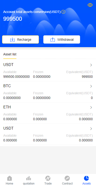 【优选源码】全开源代码白色UI界面虚拟币交易所系统源码,USDT/BTC加密货币交易所平台,虚拟币微交易币币合约交易 - 截图6