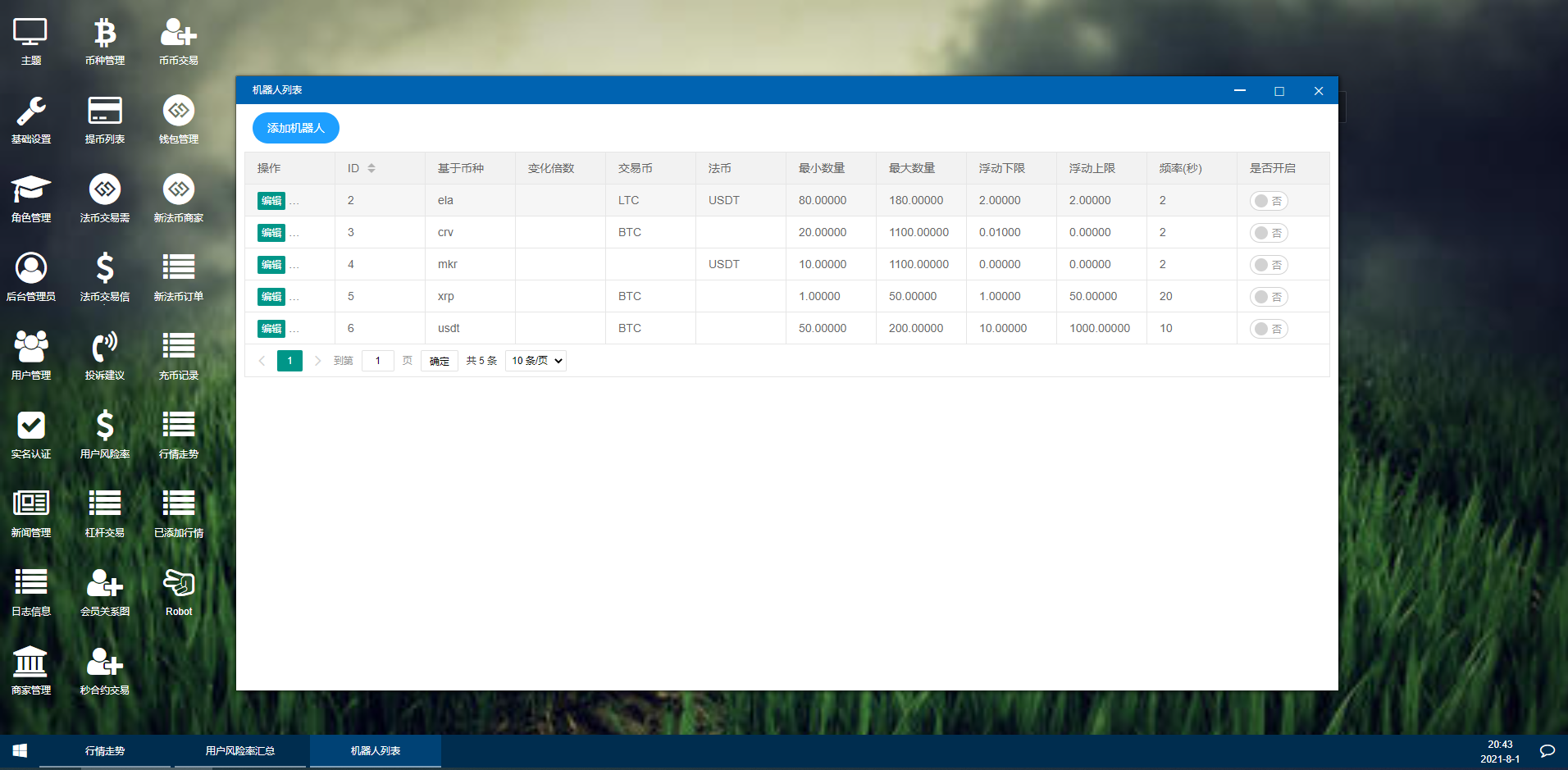 【优选源码】【区块链合约交易所源码】新币币交易所USDT秒合约杠杆C2C法币交易 - 截图12