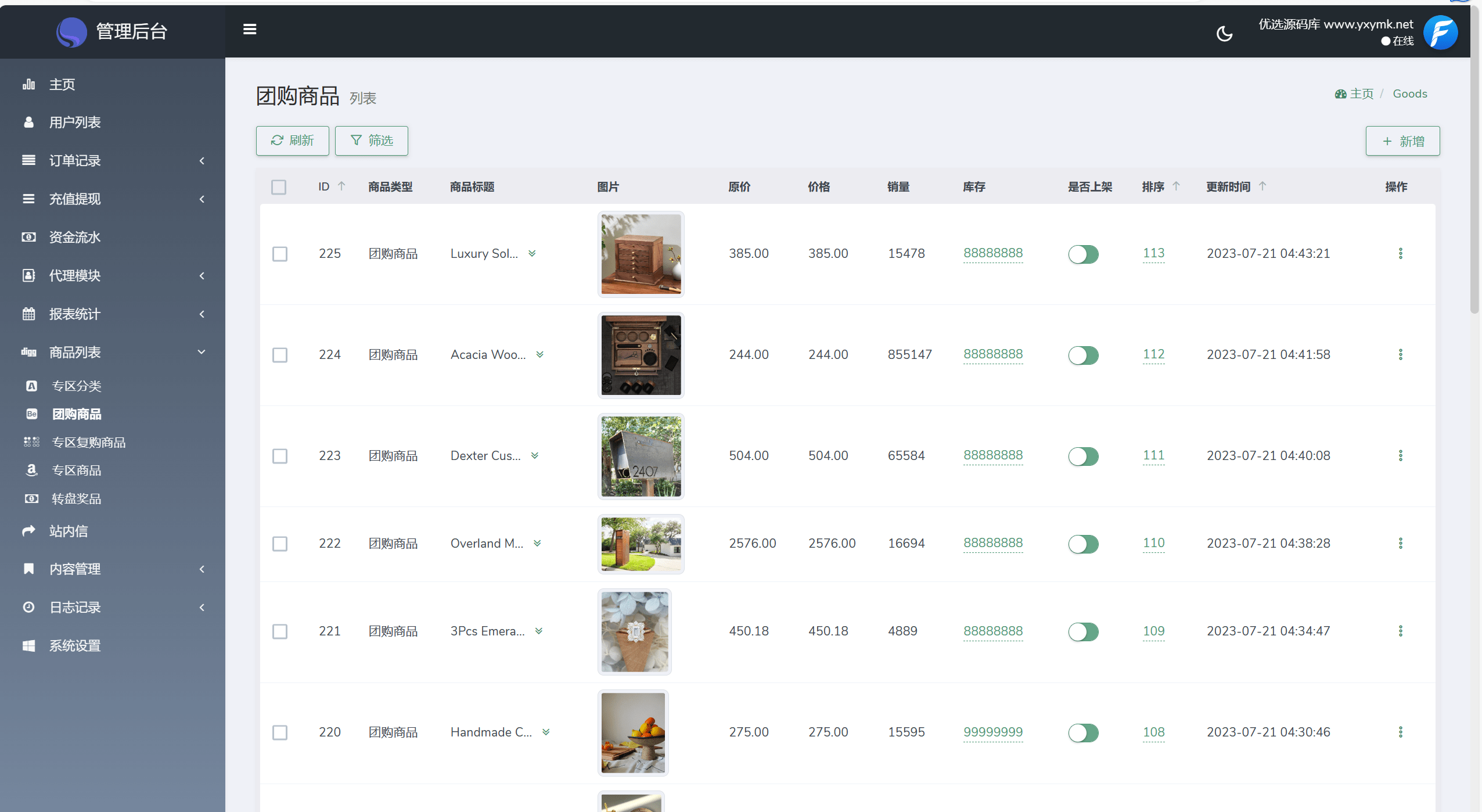 【优选源码】FFST GROUP INC海外拼团源码/双语言团购拼团商城源码 - 截图24