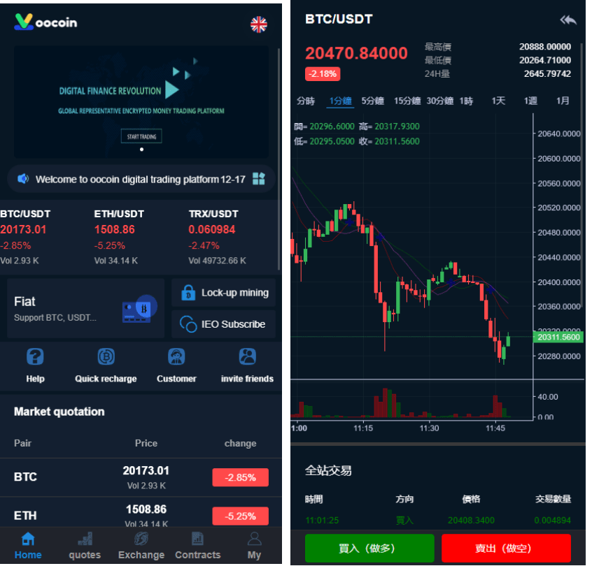 【优选源码】二开完整版多语言交易所/币币秒合约/锁仓质押/IEO认购/完整机器人 - 截图1