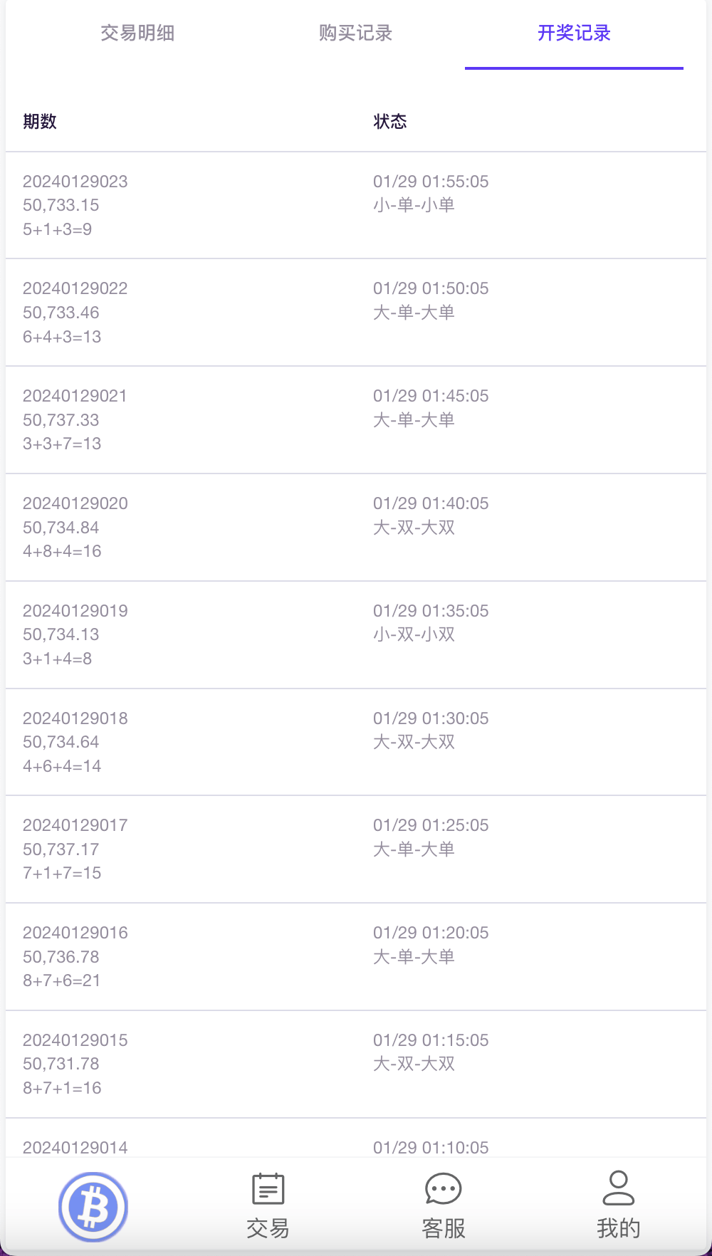【优选源码】99bitbet双语言USDT竞猜下注源码/海外PC28虚拟货币竞猜玩法/根据虚拟货币行情走势自动开奖结算/带预设开奖结果 - 截图2