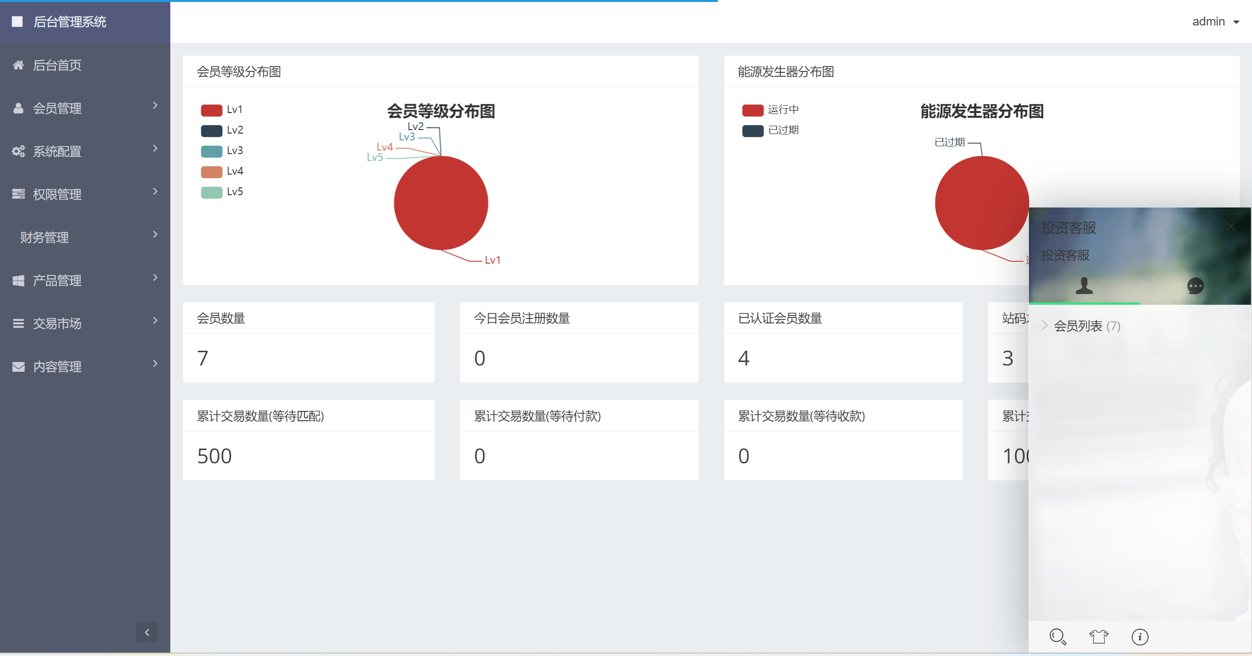 【优选源码】全新ui矿机系统/区块链云算力矿机/余额宝理财/虚拟币交易市场 - 截图4