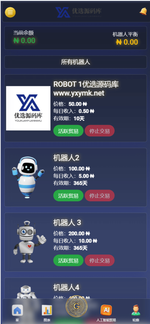 【优选源码】最新海外人工智能区块链在线挖矿投资理财源码 - 截图2