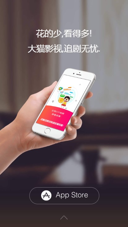 【优选源码】影视双端落地页H5动态预览下载引导介绍 - 截图1