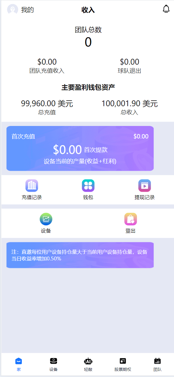 【优选源码】海外人工智能ai矿机投资理财系统源码 - 截图3