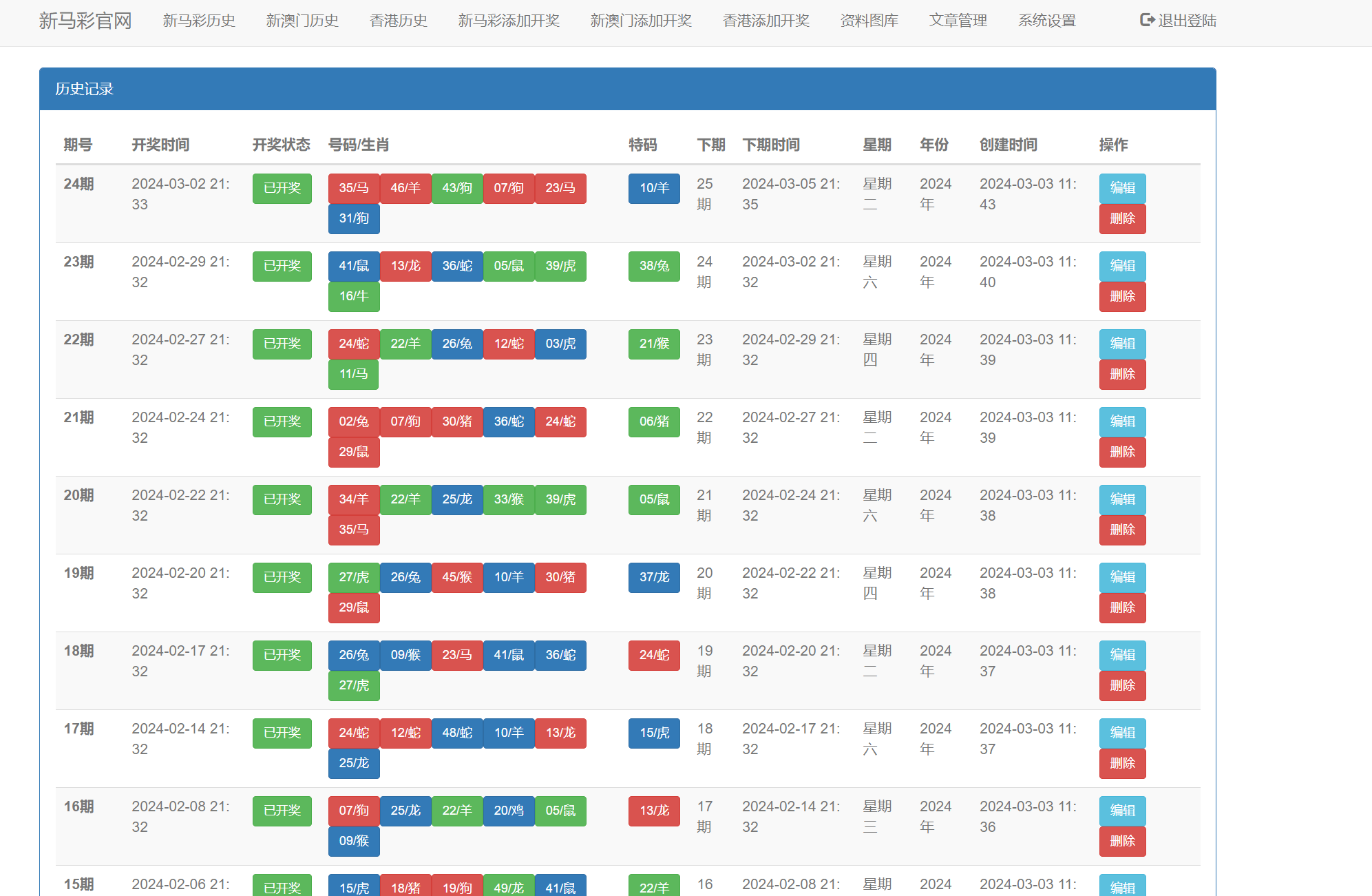 【优选源码】最新六合彩二开图库开奖系统/开奖图库/澳门香港六合彩开奖网 - 截图5