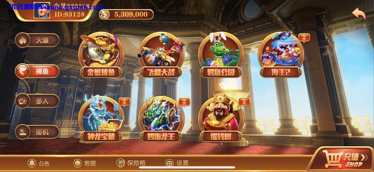 【优选源码】无错运营级别逍遥娱乐,2021最新大富豪,二开增加多款子游戏,双端完整源码 - 截图3