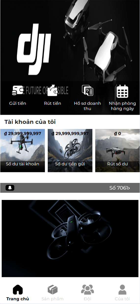 【优选源码】海外越南语/高新科技无人机产品/投资理财系统源码 - 截图2