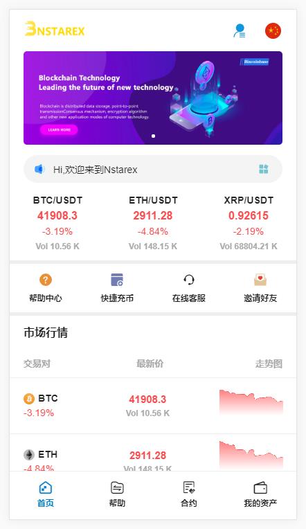 【优选代售】新币币交易所|区块链合约交易所|USDT秒合约/杠杆/C2C法币交易,完美在线运营版,五种语言 - 截图9