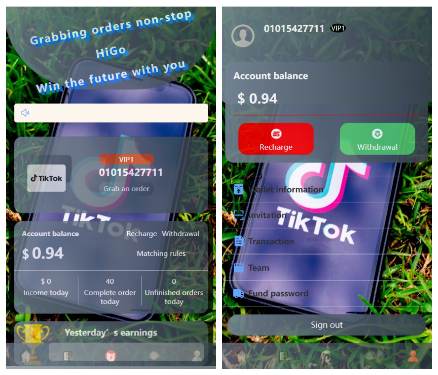 【优选源码】新版本海外tiktok多语言抢单刷单系统源码/带文本搭建教程 - 截图2