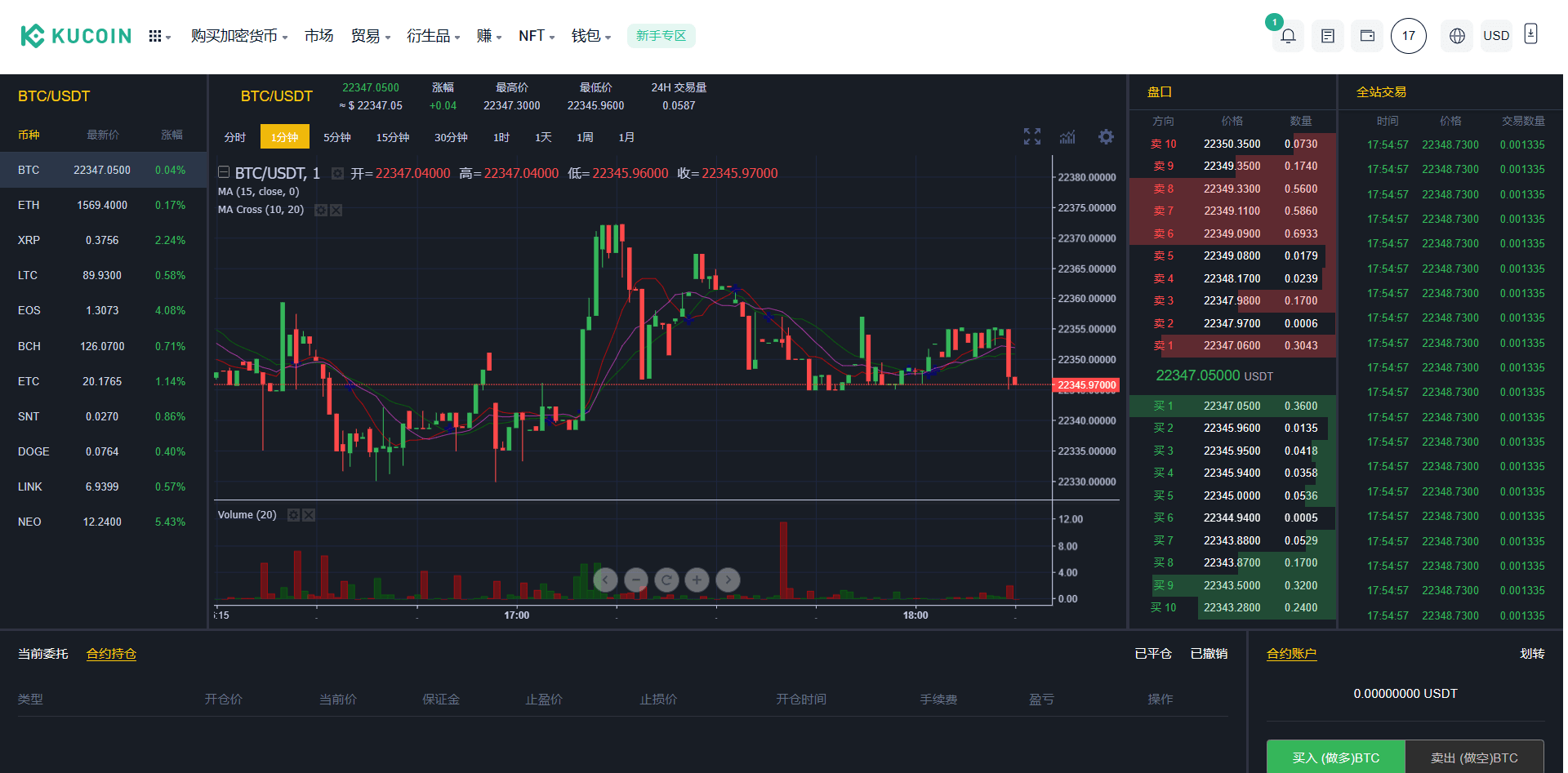 【优选代售】最新酷币二开多国语言币币秒合约杠杆交易所源码 - 截图35