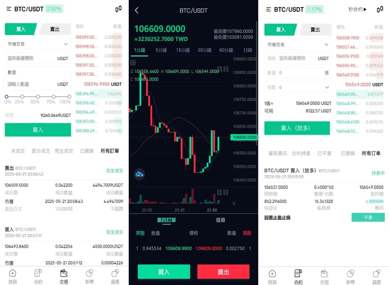 【优选源码】优化版PHP九国语言交易所系统源码/秒合约交易源码/币币合约/c2c/质押投资/搭建教程 - 截图2
