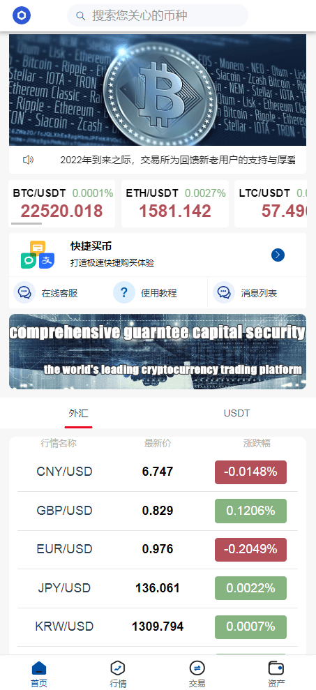 【优选代售】运营版USDT/BTC虚拟币微交易系统源码,微盘源码,外汇期货数字货币伪交易所源码 - 截图1