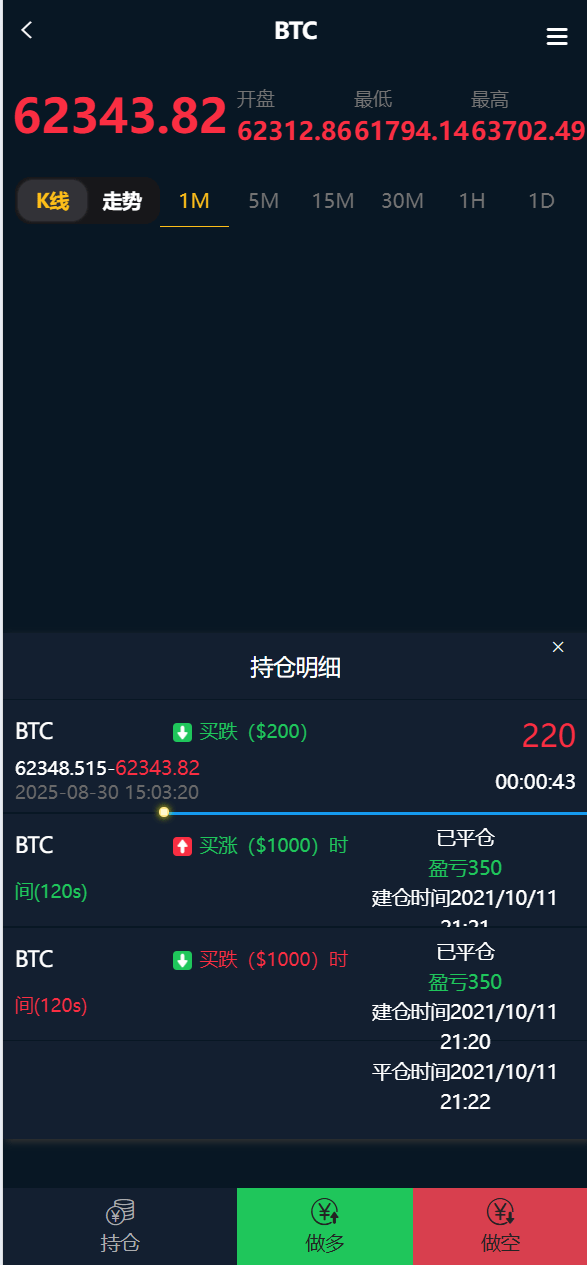 【优选源码】全新UI五种语言微盘系统/出海版理财系统/外汇投资理财/虚拟币USDT充值 - 截图7