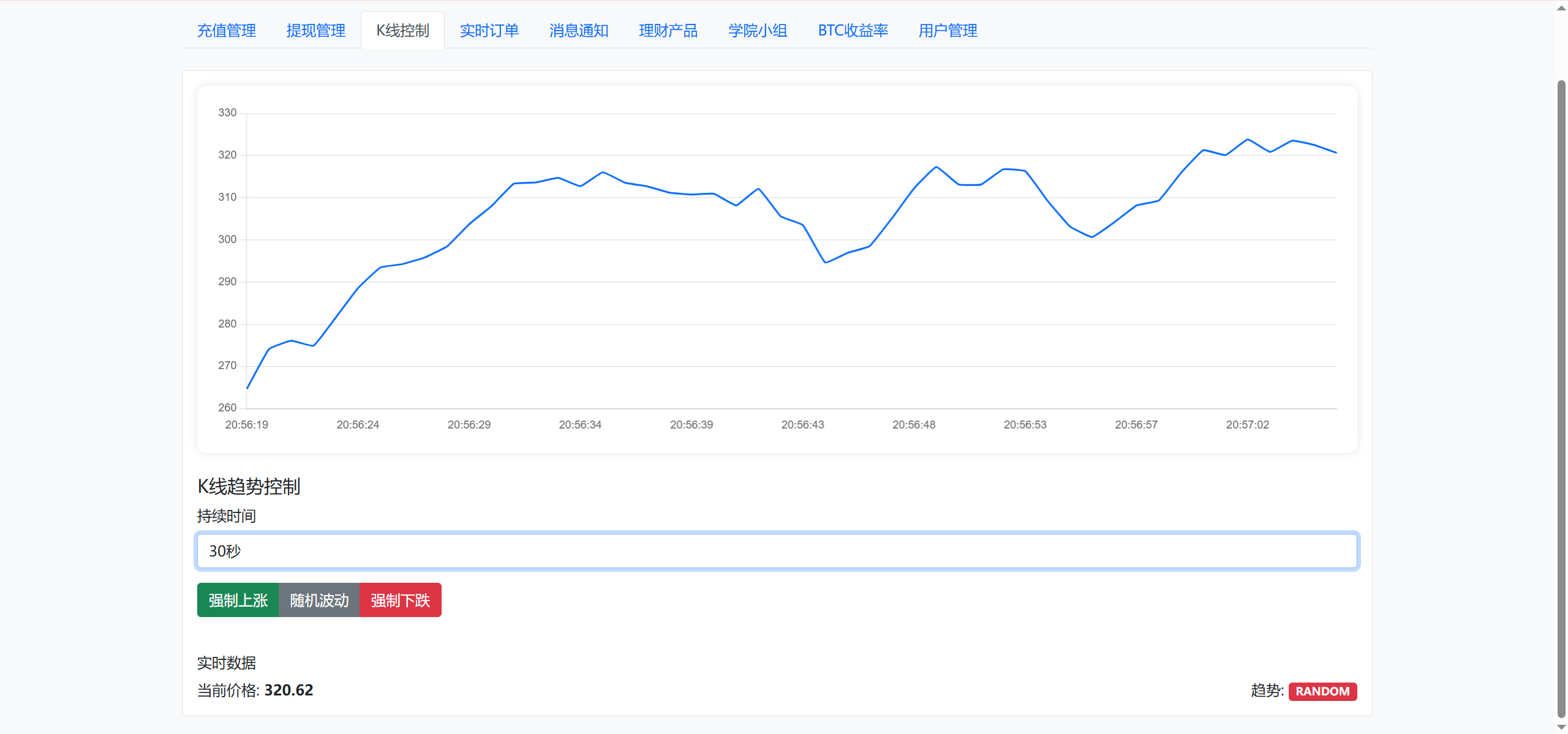 【优选源码】BitTong虚拟货币微交易投资理财源码/现货交易+杠杆交易+完美K线控制+完整用户输赢控制+代理/前端html+后端PHP - 截图13
