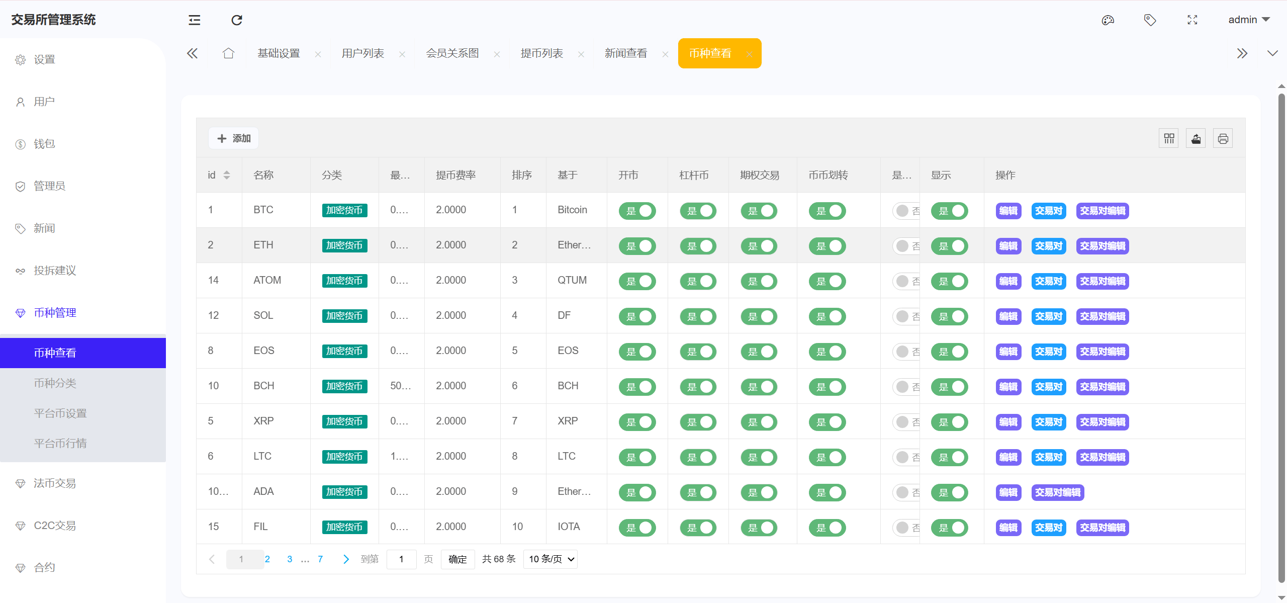 【优选源码】Bitinvests多语言交易所源码/外汇+美股+期货+交割合约+期权交易+现货交易+C2C+平台币+Ai投资理财+Defi借贷/前端vue纯源码+后端PHP - 截图40