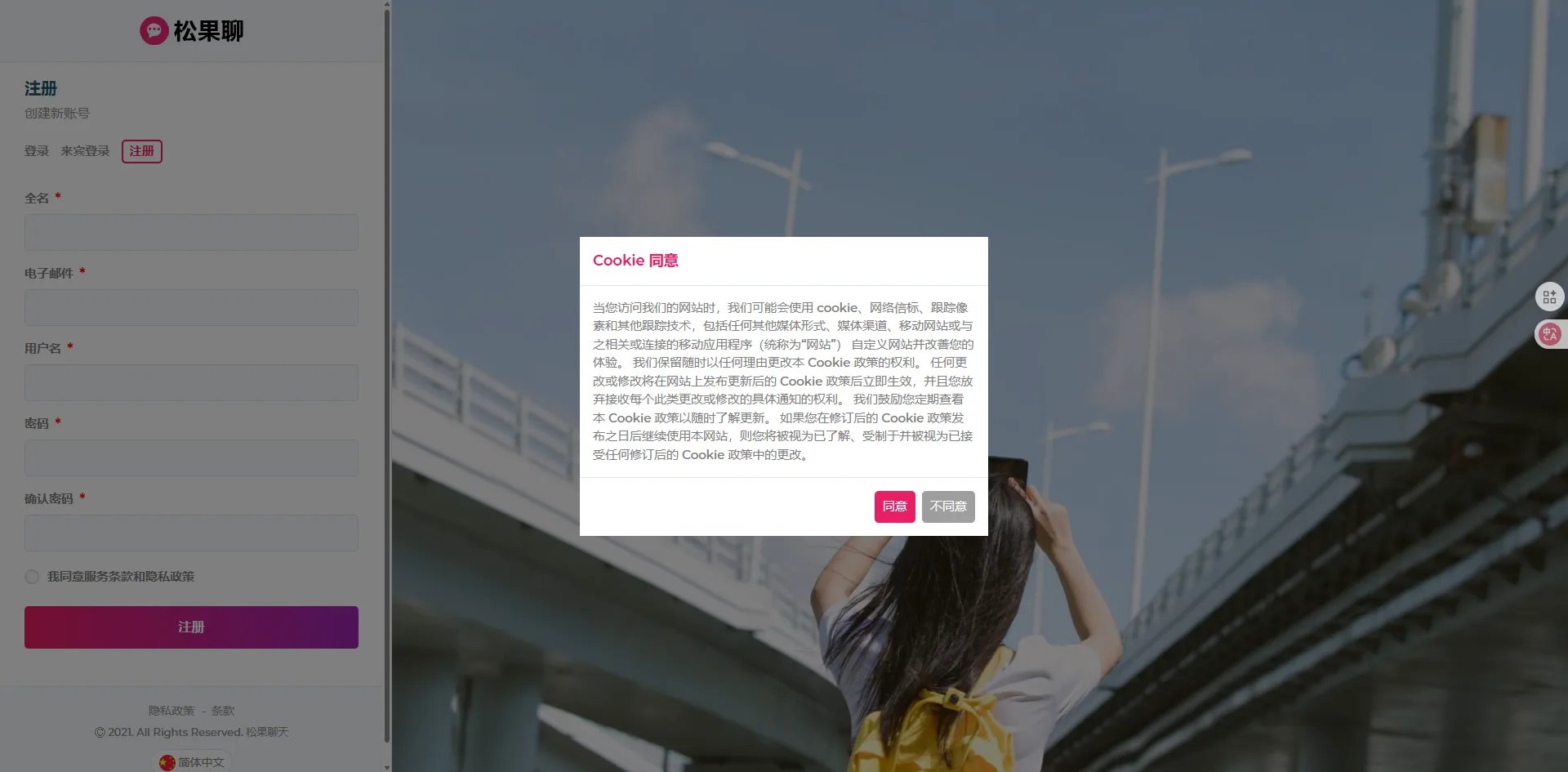 【优选源码】松果web聊天室源码/带视频搭建教程源码下载 - 截图5