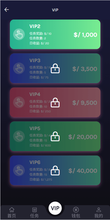 【优选代售】多语言视频任务系统/电影VIP任务/视频返利/前端uniapp - 截图6