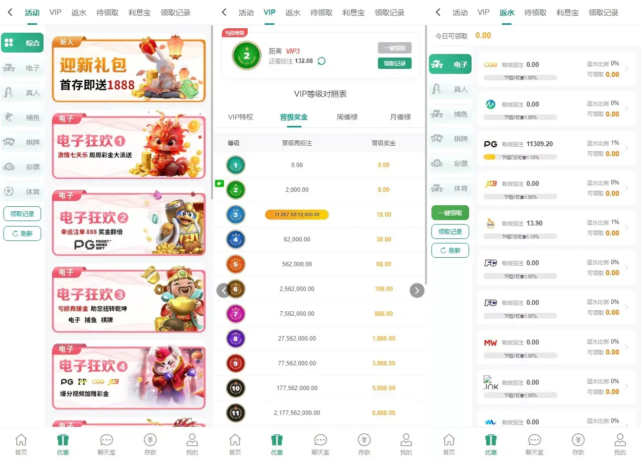 【优选源码】烽火娱乐多语言彩票娱乐城源码/FS娱乐城+系统彩+活动返水+聊天室28游戏+IM即时通讯+合买跟单/前端vue编译后+后端PHP - 截图4