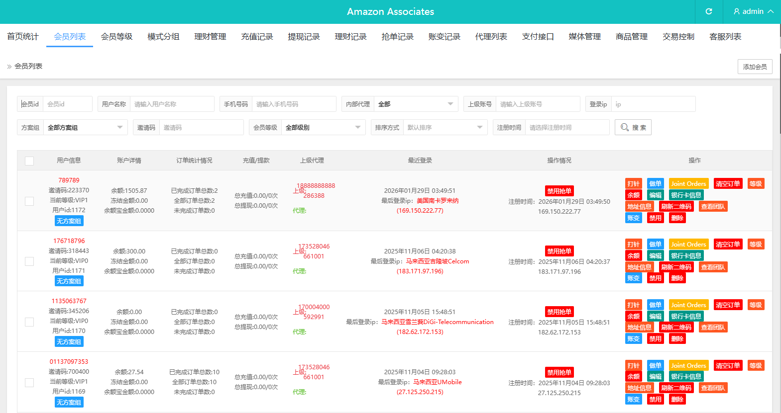 【优选代售】多语言奢饰品刷单系统/卡单/打针/信誉分/海外刷单 - 截图18