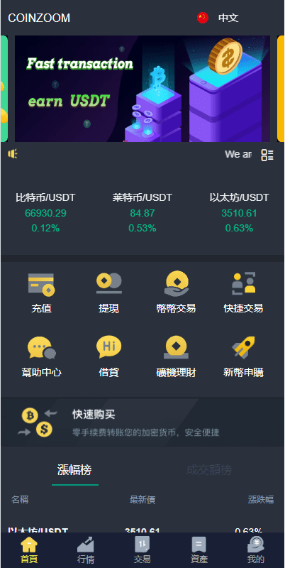 【优选代售】新版UI交易所系统/海外微盘系统/币币合约期权交易源码 - 截图14