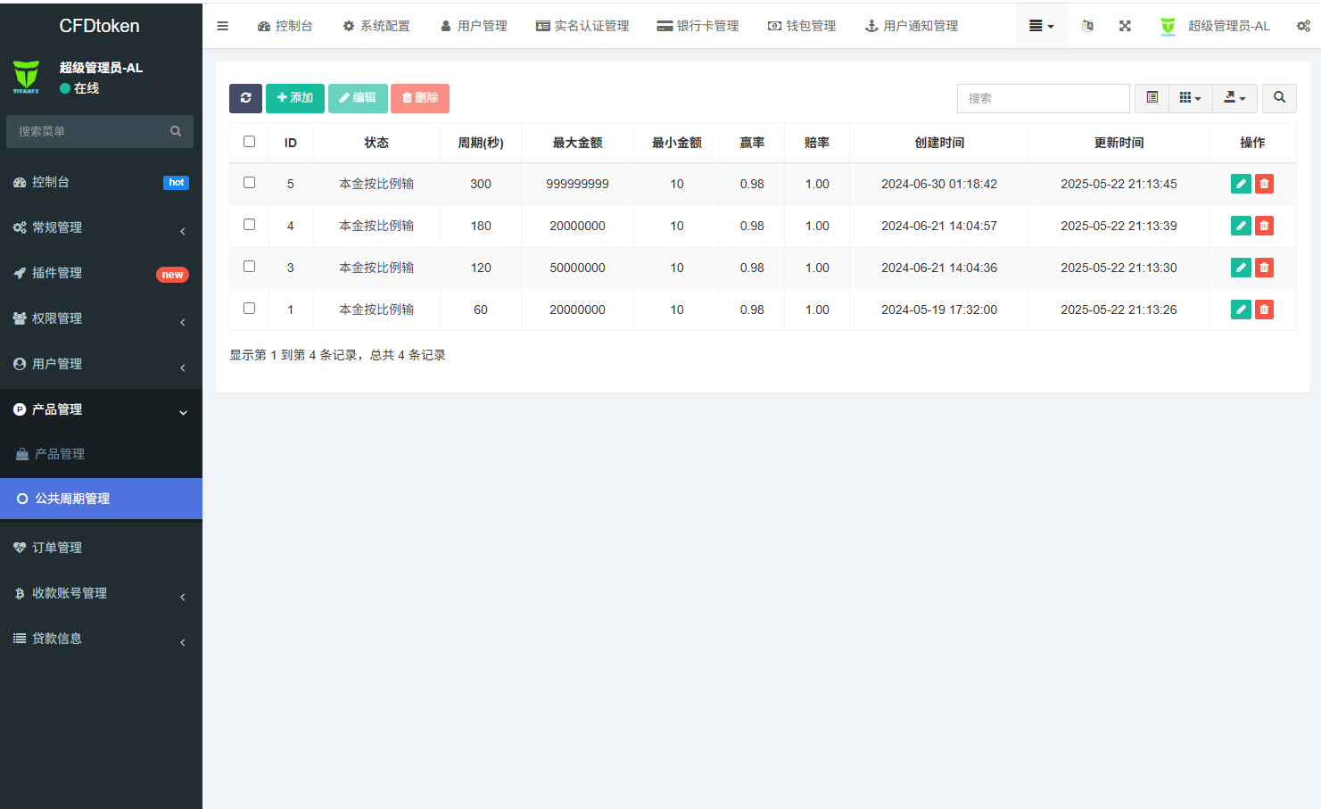 【优选代售】多语言虚拟币微盘系统/秒合约交易/信用分/实名认证 - 截图17