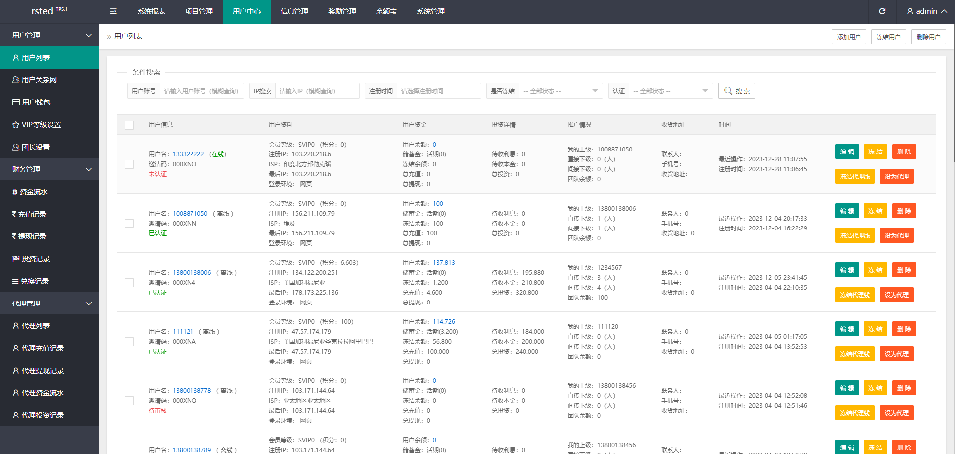 【优选代售】阿拉伯投资理财系统/海外投资众筹系统/前端vue - 截图20