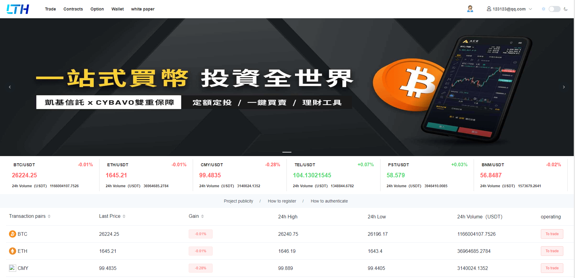 【优选代售】海外交易所系统/币币交易/合约交易所/全开源 - 截图15
