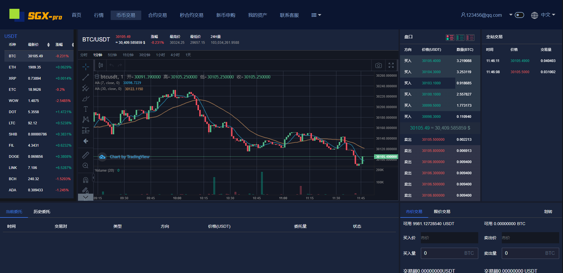 【优选代售】多语言交易所系统/秒合约交易/理财认购矿机闪兑贷款 - 截图24