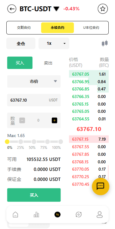 【优选代售】海外DAPP交易所系统/交割合约/永续合约/K线控制/模拟账户 - 截图4