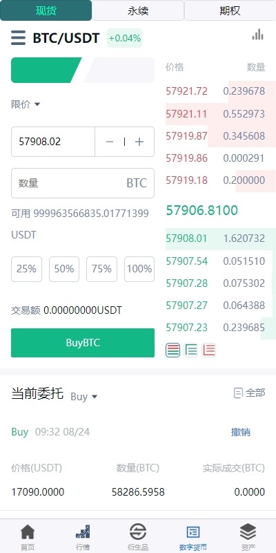 【优选代售】新版多语言交易所系统/虚拟币外汇交易/期权合约交易 - 截图9