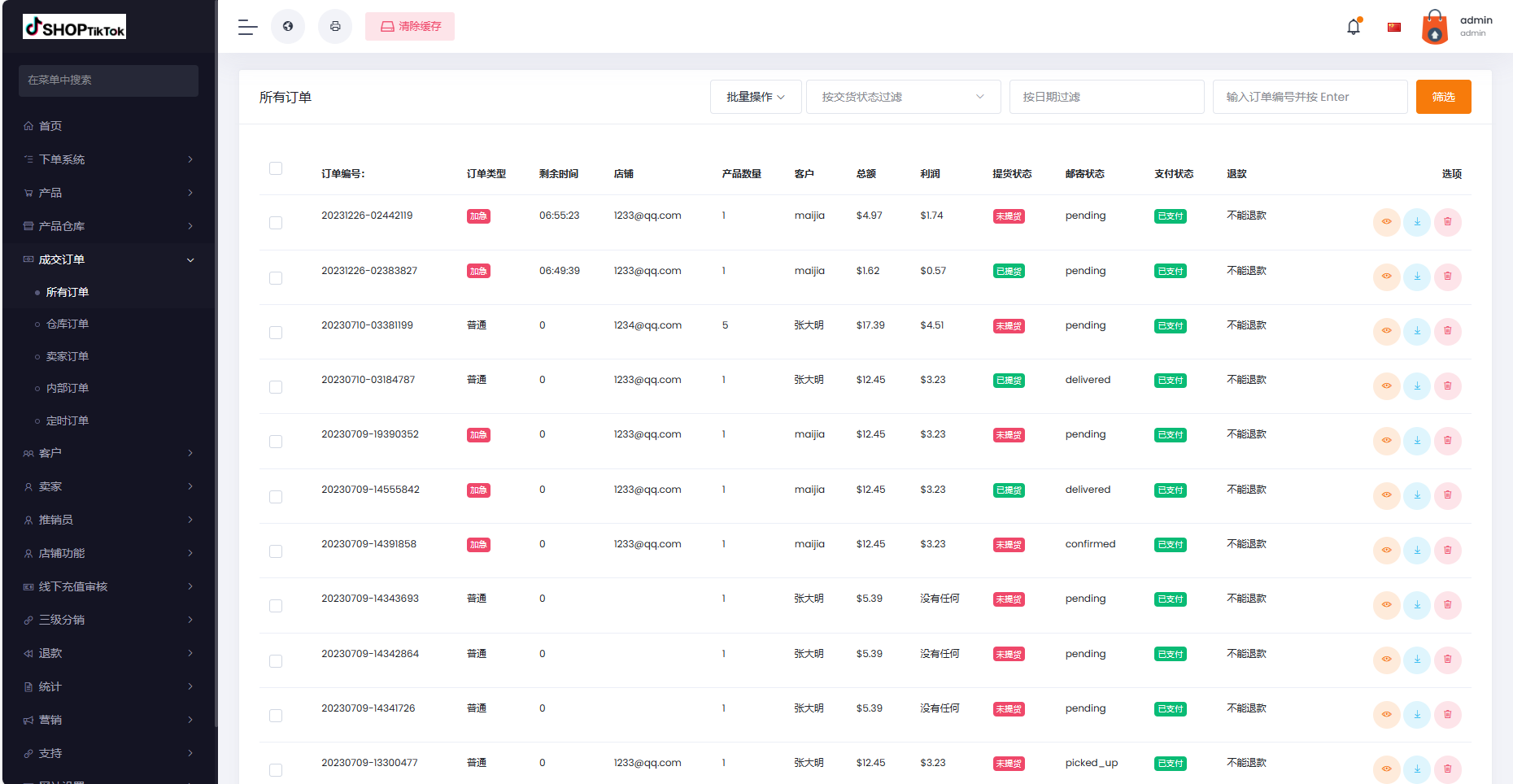 多语言创谷商城系统/单独海外云仓/一键采集铺货/跨境电商源码 详情图 21