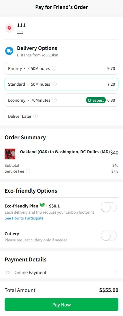 【优选代售】海外外卖代付系统/自定义商品/前端uniapp - 截图2
