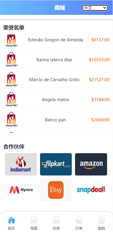 【优选代售】双UI多语言海外抢单刷单系统/分组派单/订单自动匹配系统 - 截图6