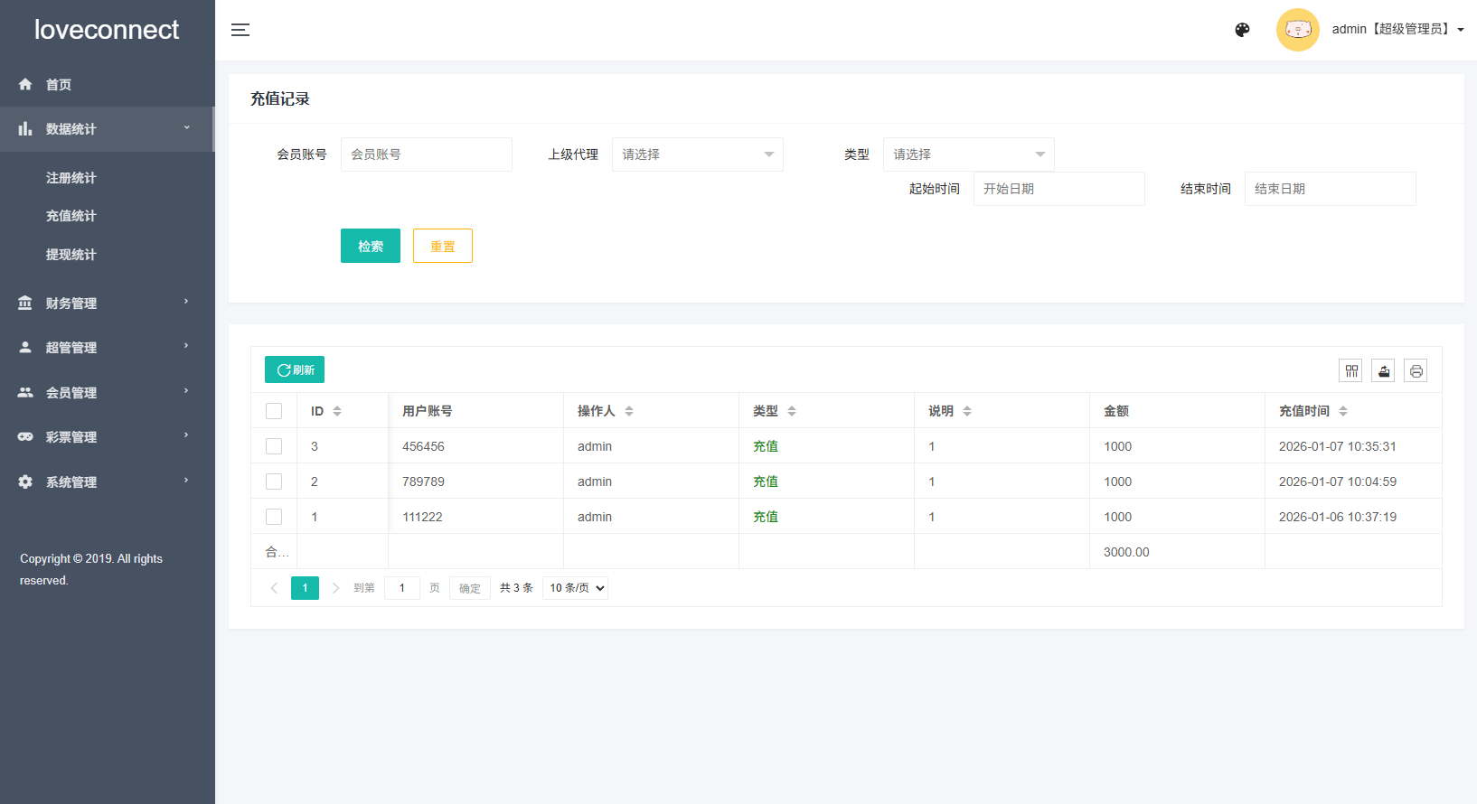 【优选代售】越南为爱投注系统/loveconnect投资/投注竞猜彩票 - 截图14
